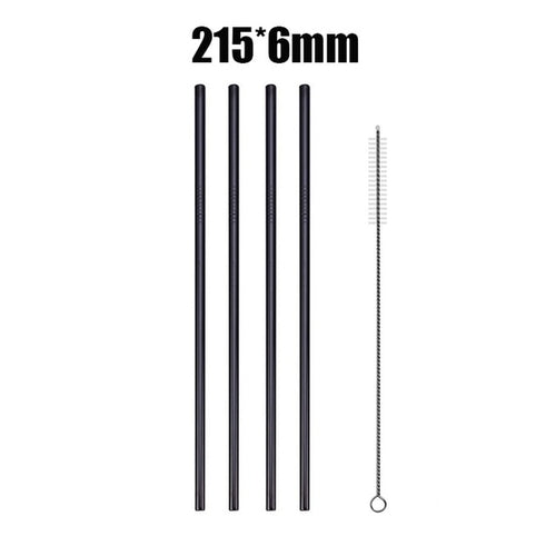 UPORS 4/8Pcs Reusable Drinking Straw High Quality