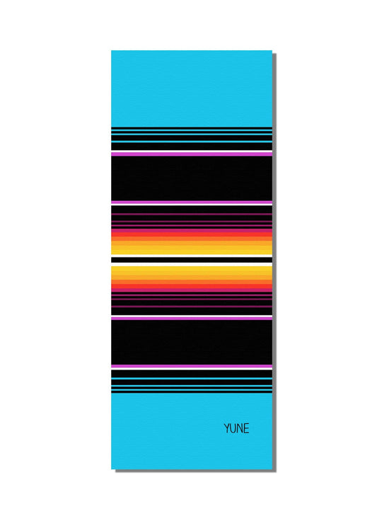 Yoga Mat | 6mm Thick | Blue | Non-Slip | Eco Friendly | Yune Yoga |