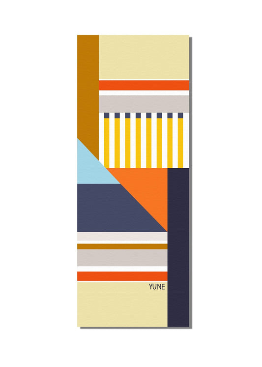 Yoga Mat | 6mm Thick | Multicolor | Non-Slip | Eco Friendly | Yune